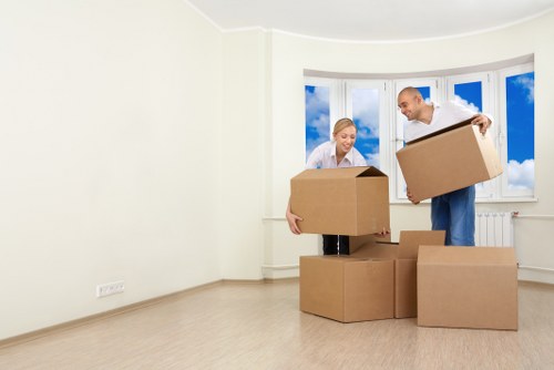Mobile self storage unit delivered to a home in Enfieldtown