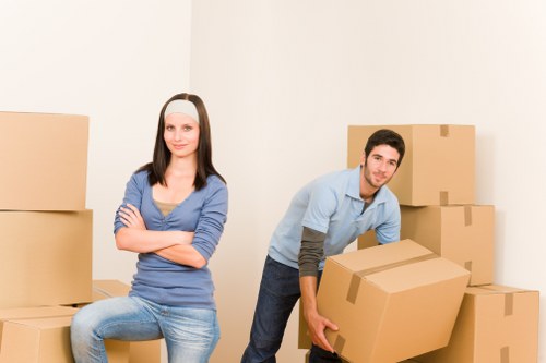 Careful handling of furniture during an Enfieldtown house move