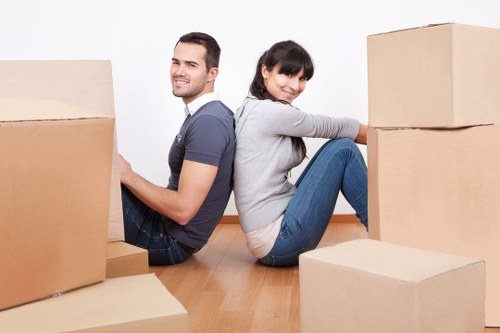 Careful packing for fragile items during flat removals in Enfieldtown